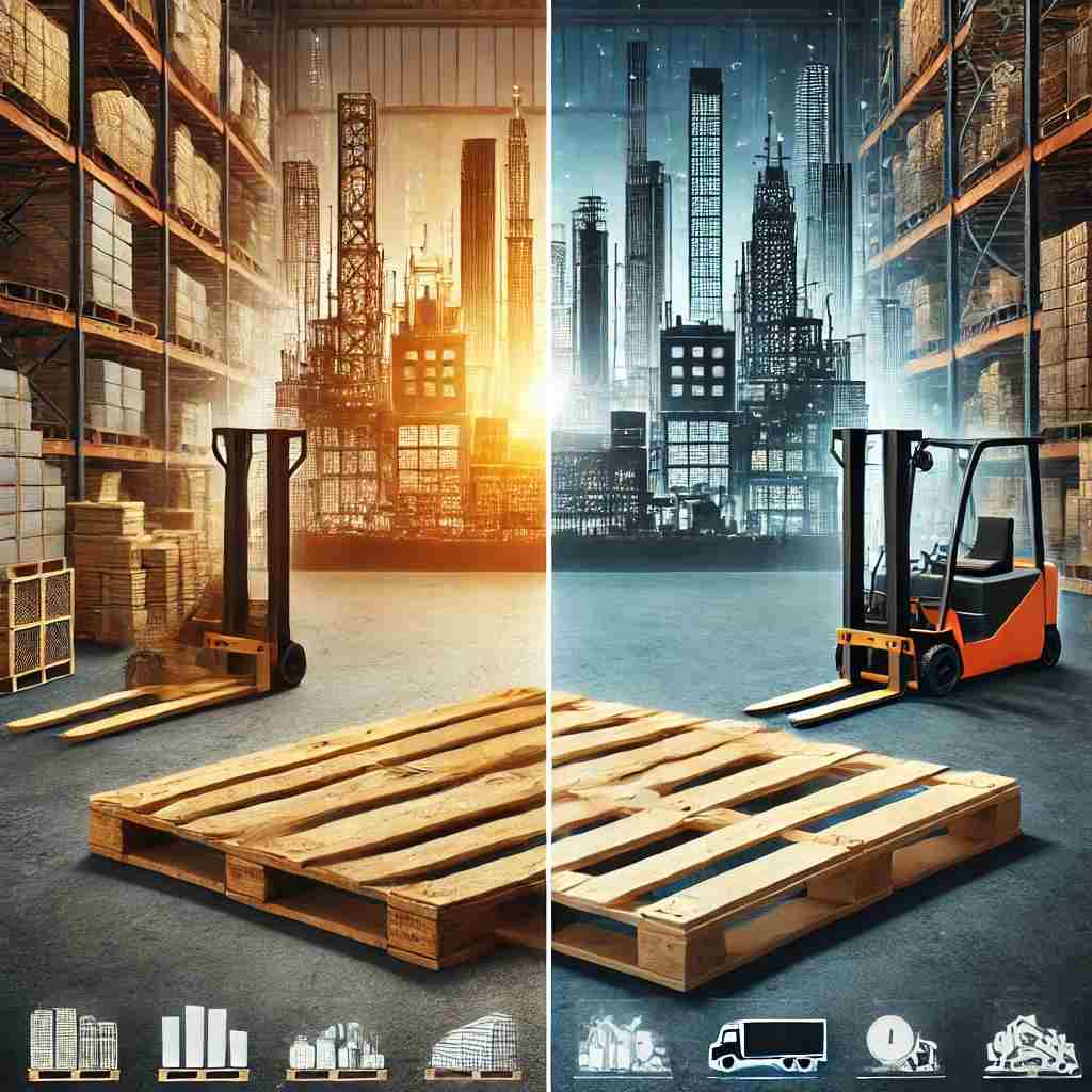 pallet gỗ phổ biến hơn pallet kim loại