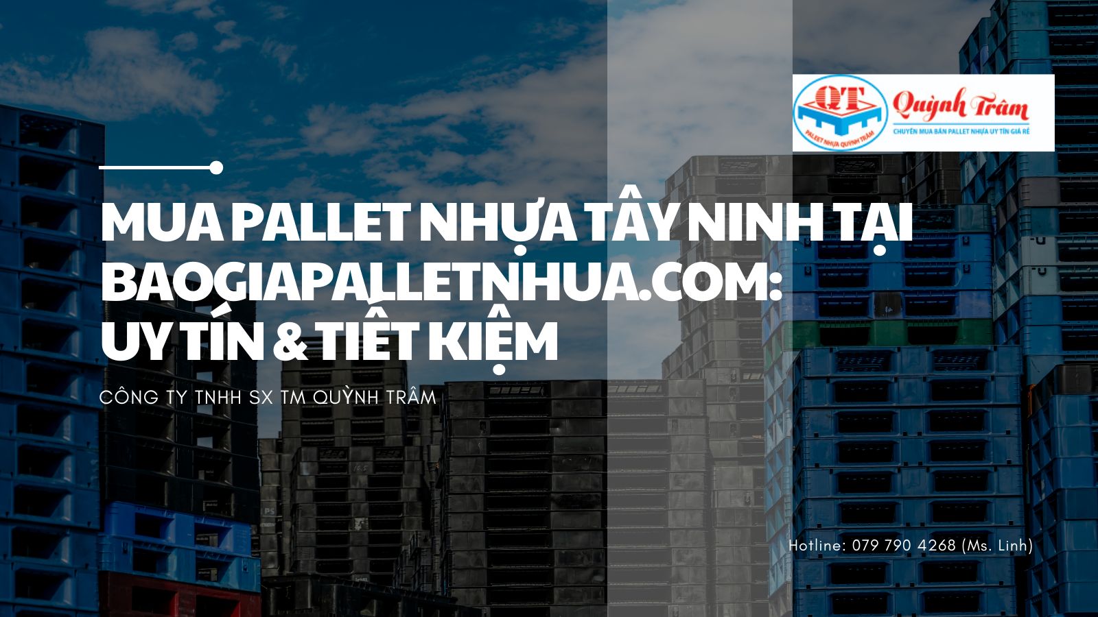 Mua pallet nhựa Tây Ninh tại baogiapalletnhua.com: Uy tín & Tiết kiệm.