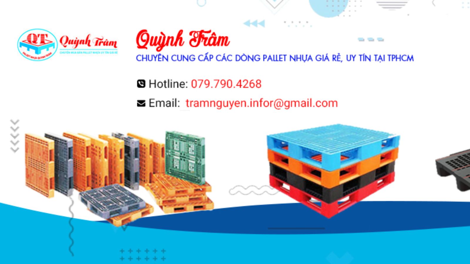 pallet nhựa cũ quỳnh trâm