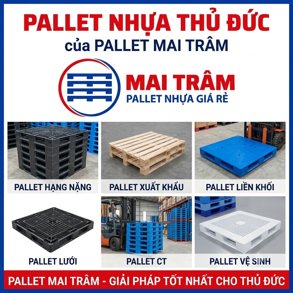 Pallet Nhựa Thủ Đức giao tận nơi