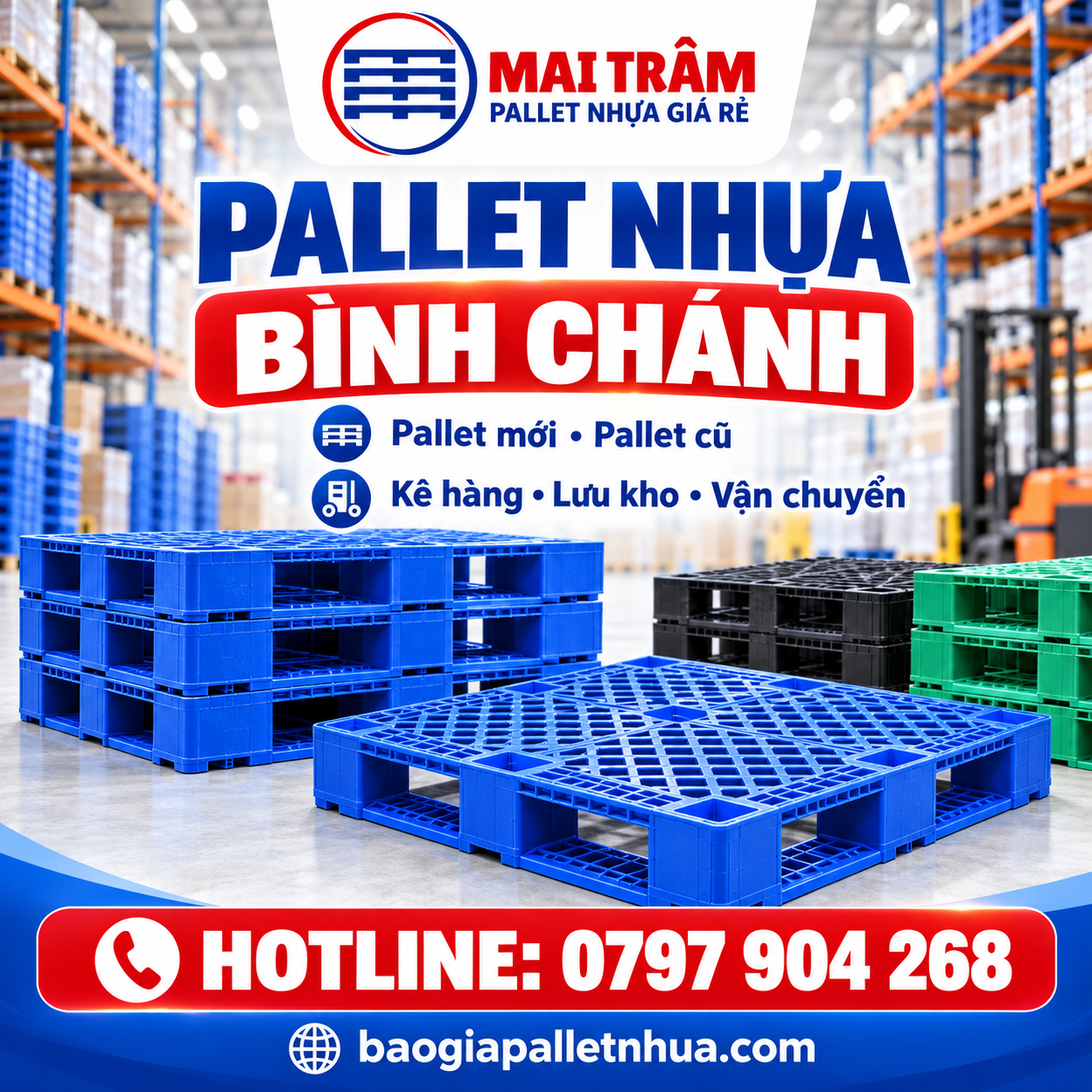 Pallet nhựa Bình Chánh