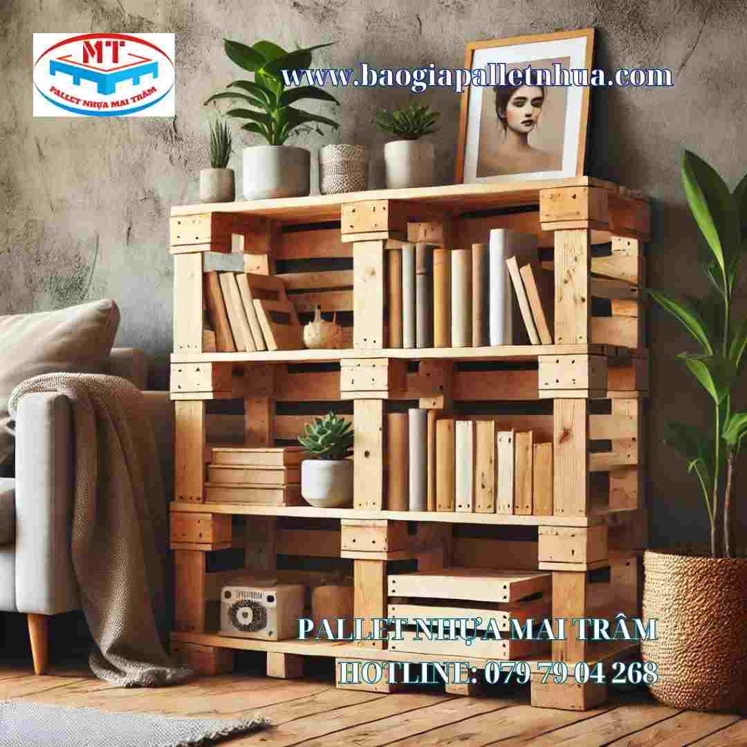 Hướng dẫn chi tiết cách lắp ráp kệ từ pallet gỗ: Tự tay tạo nên không gian lưu trữ độc đáo