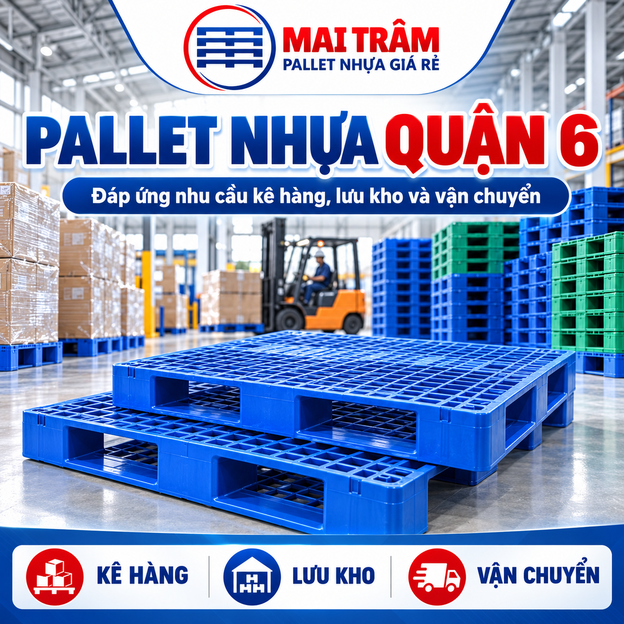 Pallet Nhựa Quận 6