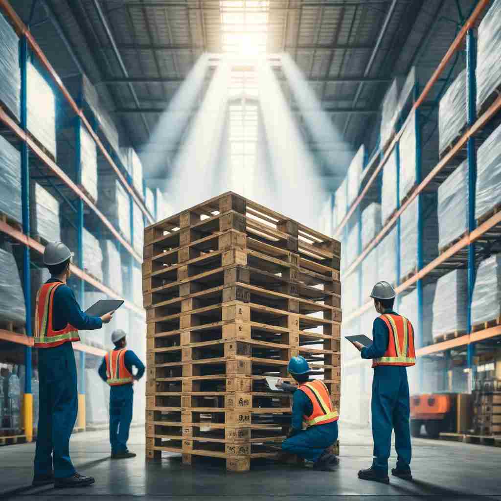 Các tiêu chuẩn an toàn khi sử dụng pallet trong kho