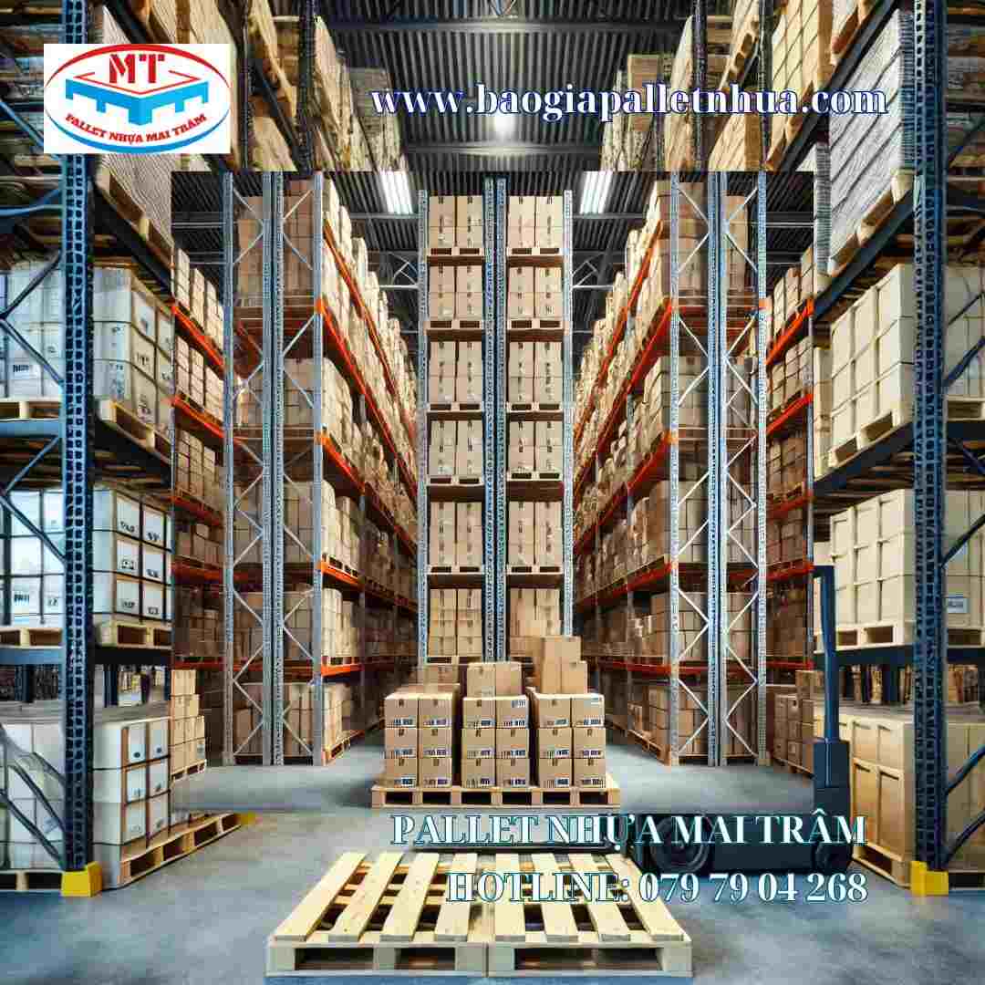 Cách tối ưu hóa không gian lưu trữ hiệu quả với pallet