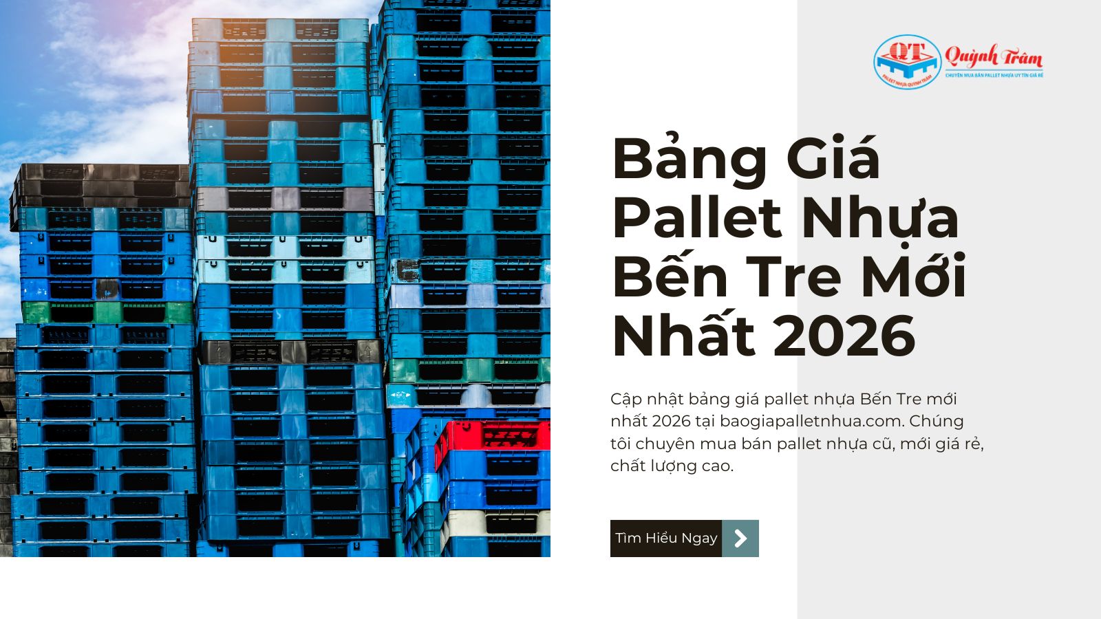 Bảng Giá Pallet Nhựa Bến Tre Mới Nhất 2026