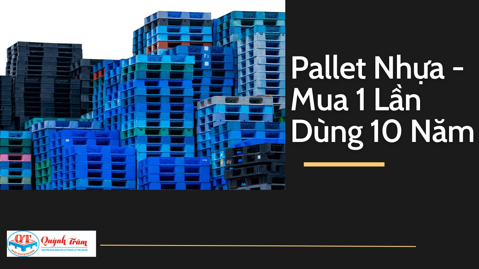 Pallet Nhựa Bình Phước: Mua 1 Lần Dùng 10 Năm - Bạn Tin Không?