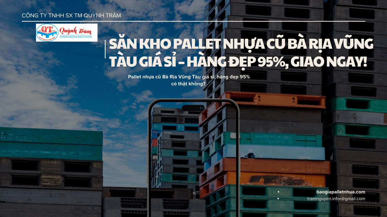 Săn Kho Pallet Nhựa Cũ Bà Rịa Vũng Tàu Giá Sỉ – Hàng Đẹp 95%, Giao Ngay!