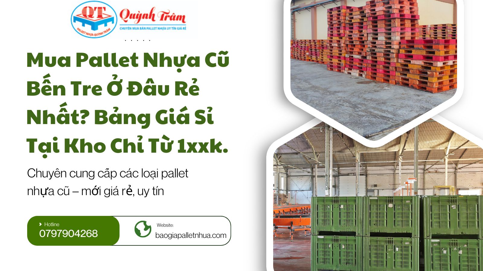 Mua Pallet Nhựa Cũ Bến Tre Ở Đâu Rẻ Nhất? Bảng Giá Sỉ Tại Kho Chỉ Từ 1xxk.