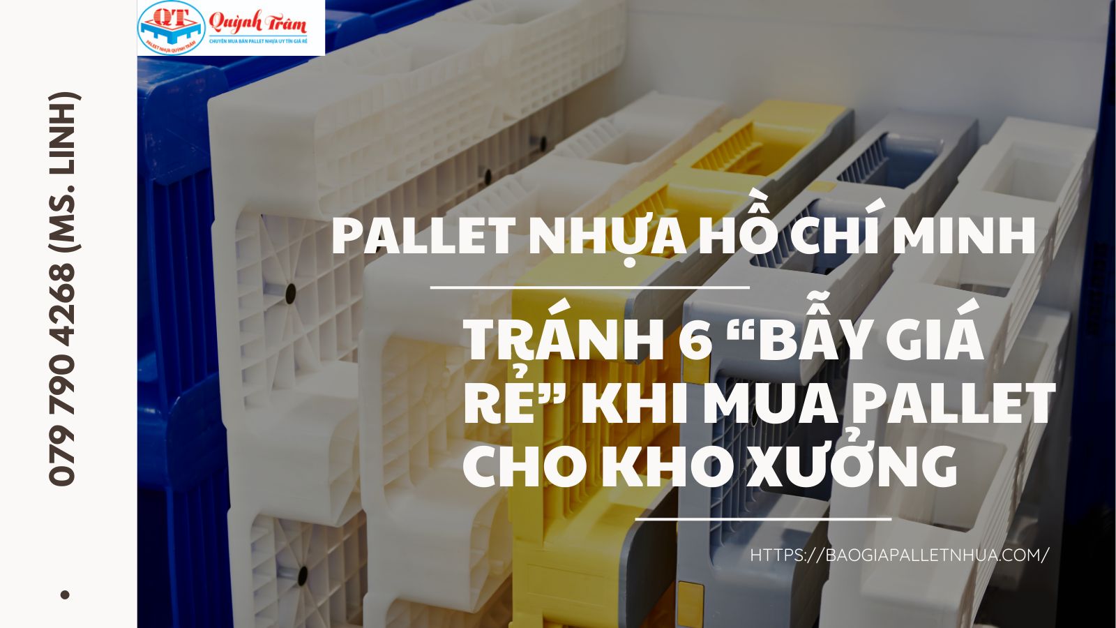 Pallet Nhựa Hồ Chí Minh: Tránh 6 “Bẫy Giá Rẻ” Khi Mua Pallet Cho Kho Xưởng
