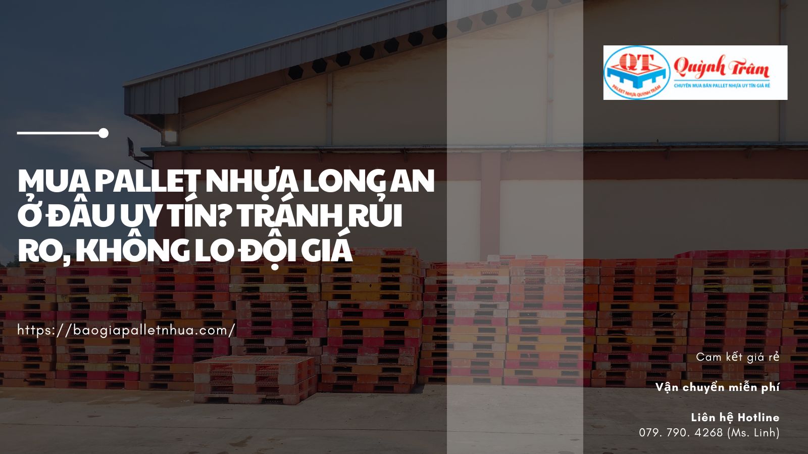 Mua Pallet Nhựa Long An Ở Đâu Uy Tín? Tránh Rủi Ro, Không Lo Đội Giá