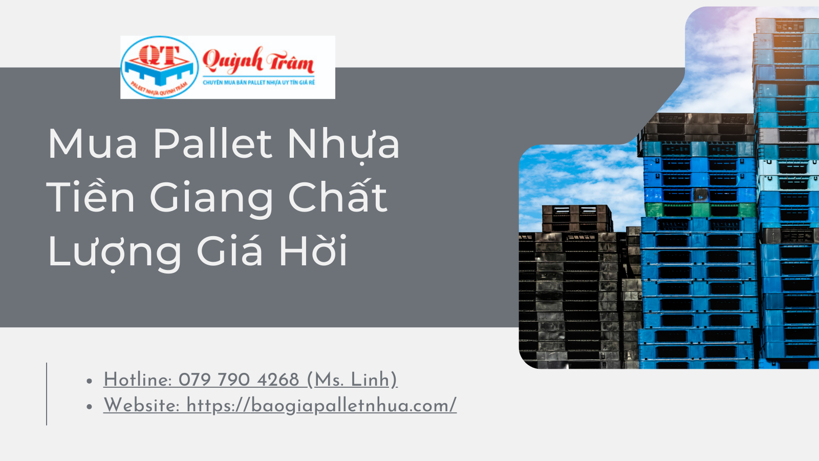 Bí Quyết Mua Pallet Nhựa Tiền Giang Chất Lượng Giá Hời